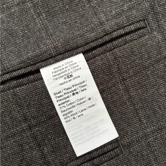 J. Crew Ludlow Slim-fit suit jacket in English cotton-wool blend